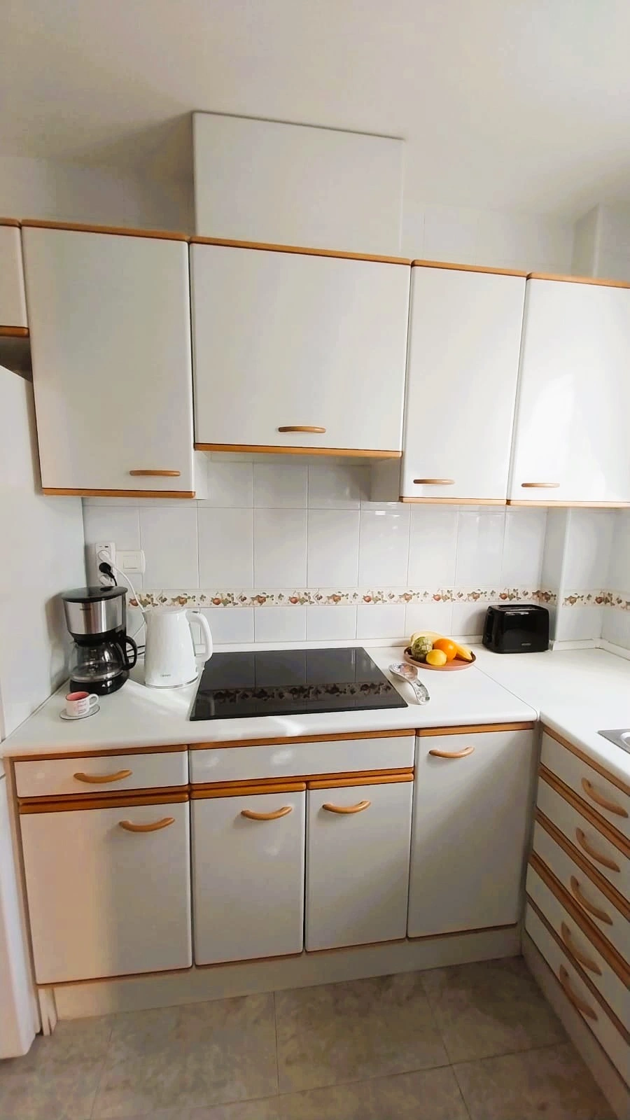Kitchen with coffee maker