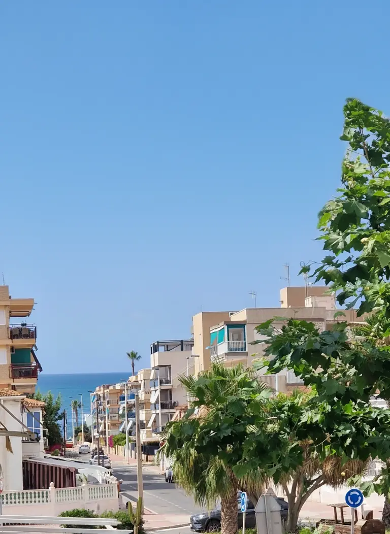 Side sea view - Santa Pola beach house 400 m from Gran Playa